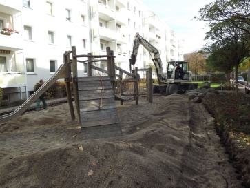 Spielplatzbau in Eisenhüttenstadt