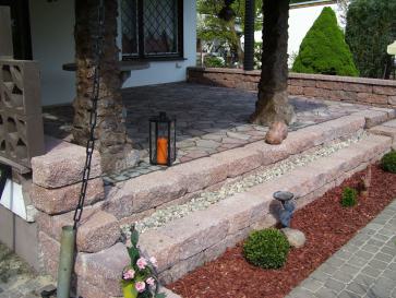 Stufen aus Granit