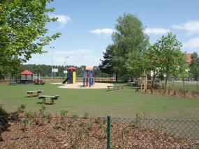Einzäunung Spileplatz
