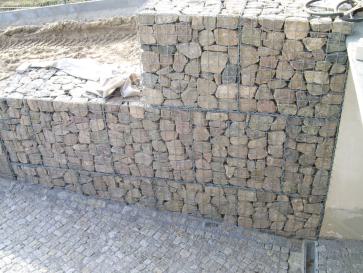 Gabionenmauer