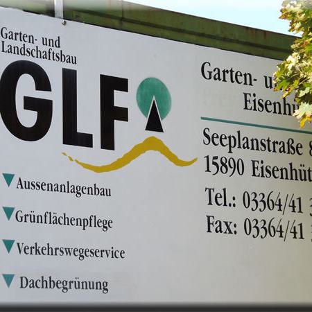 Schild GLF mit Kontaktdaten